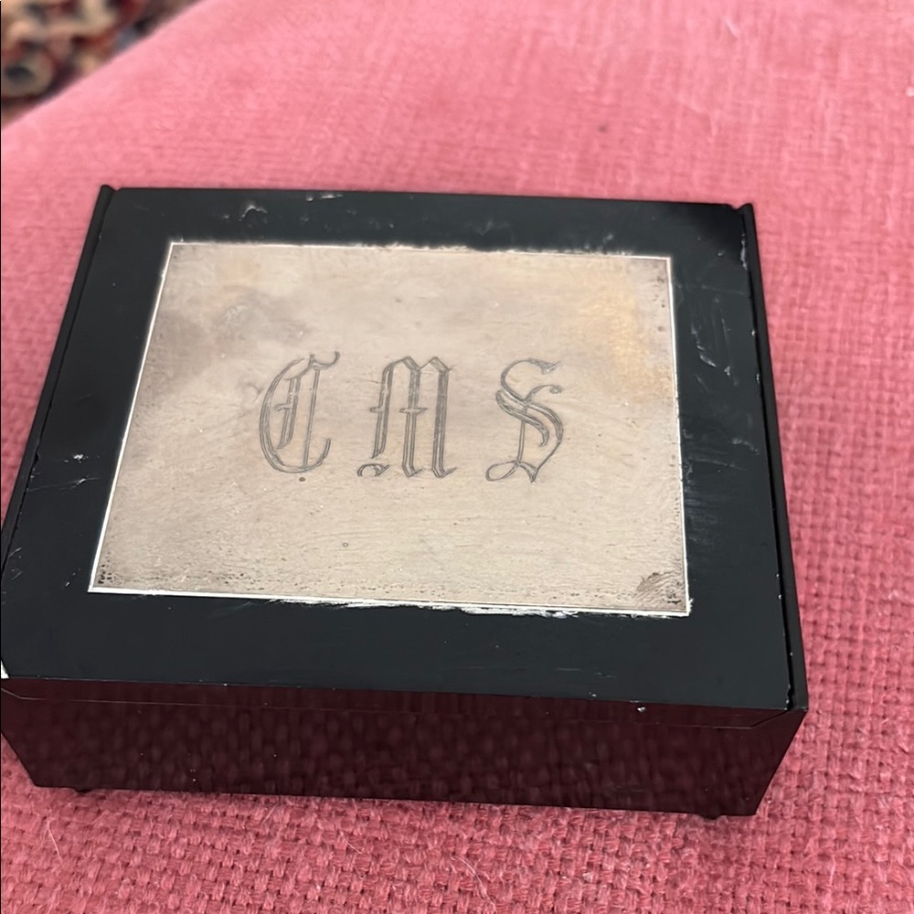 Vintage Sterling Silver covered Box